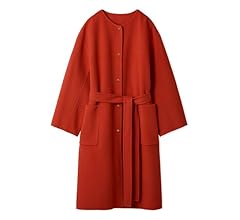 トリココムデギャルソン リバーコート 丸襟 ダブルフェイス ウール トリコ コムデギャルソンtricot COMME des GARCONSウール丸襟